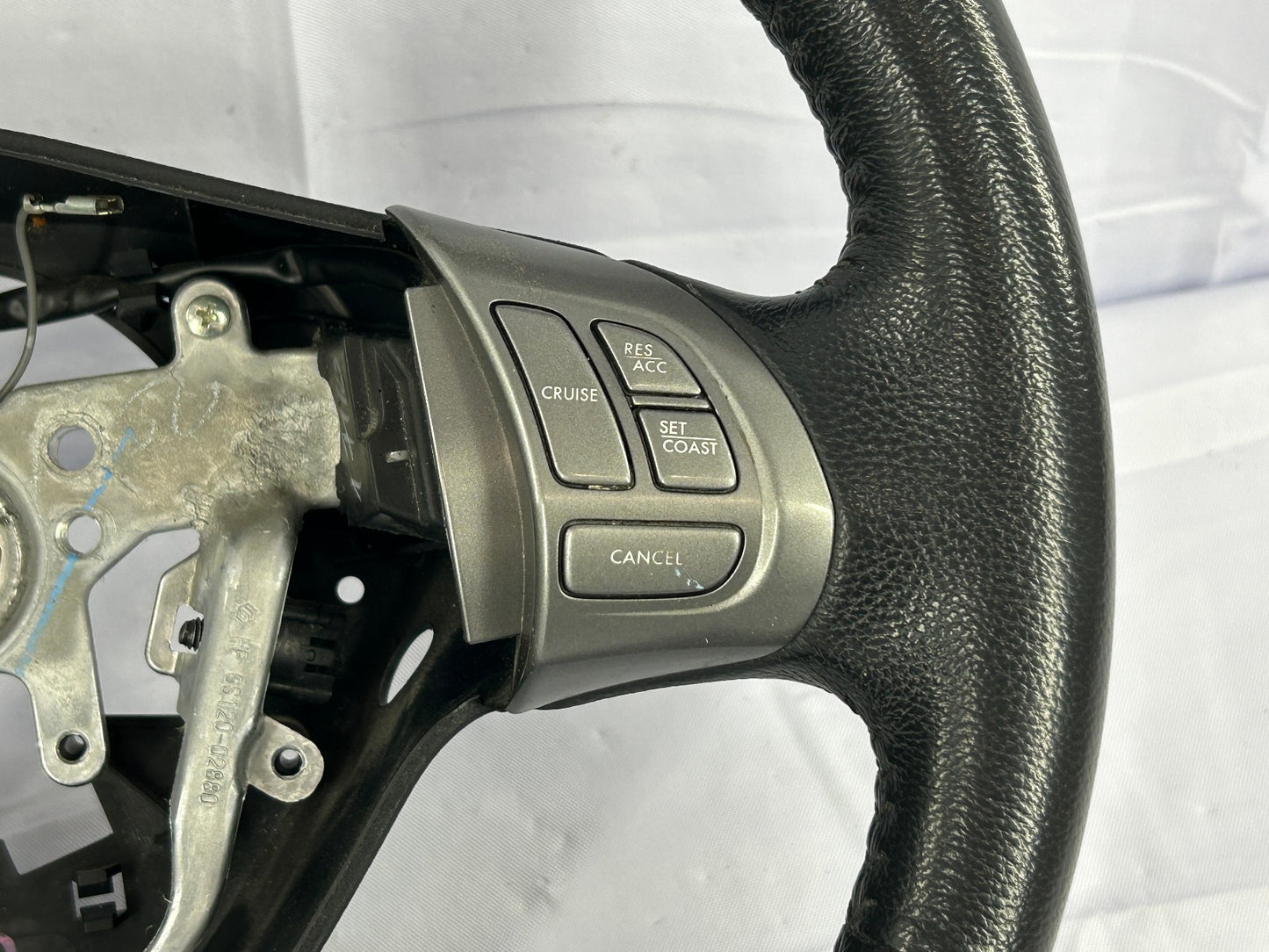 2008-2011 Subaru Impreza Premium Leather Steering Wheel Audio Cruise Control OEM