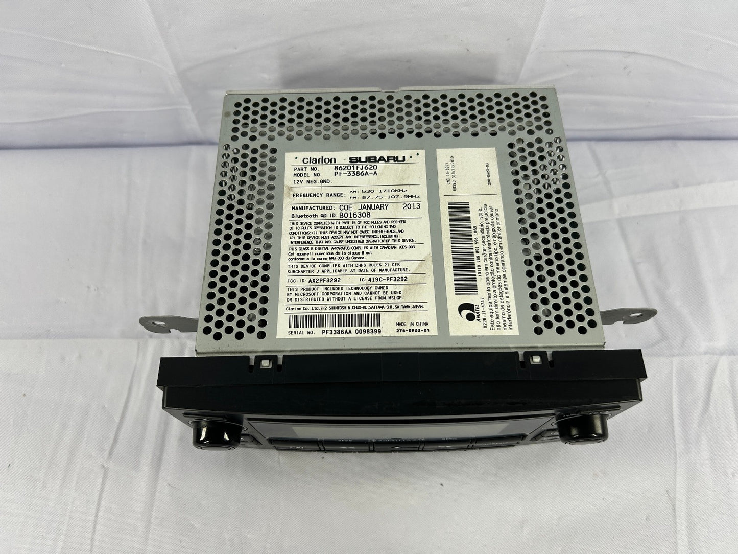 2012-2014 Subaru Impreza Clarion Radio Receiver CD Player Stereo OEM