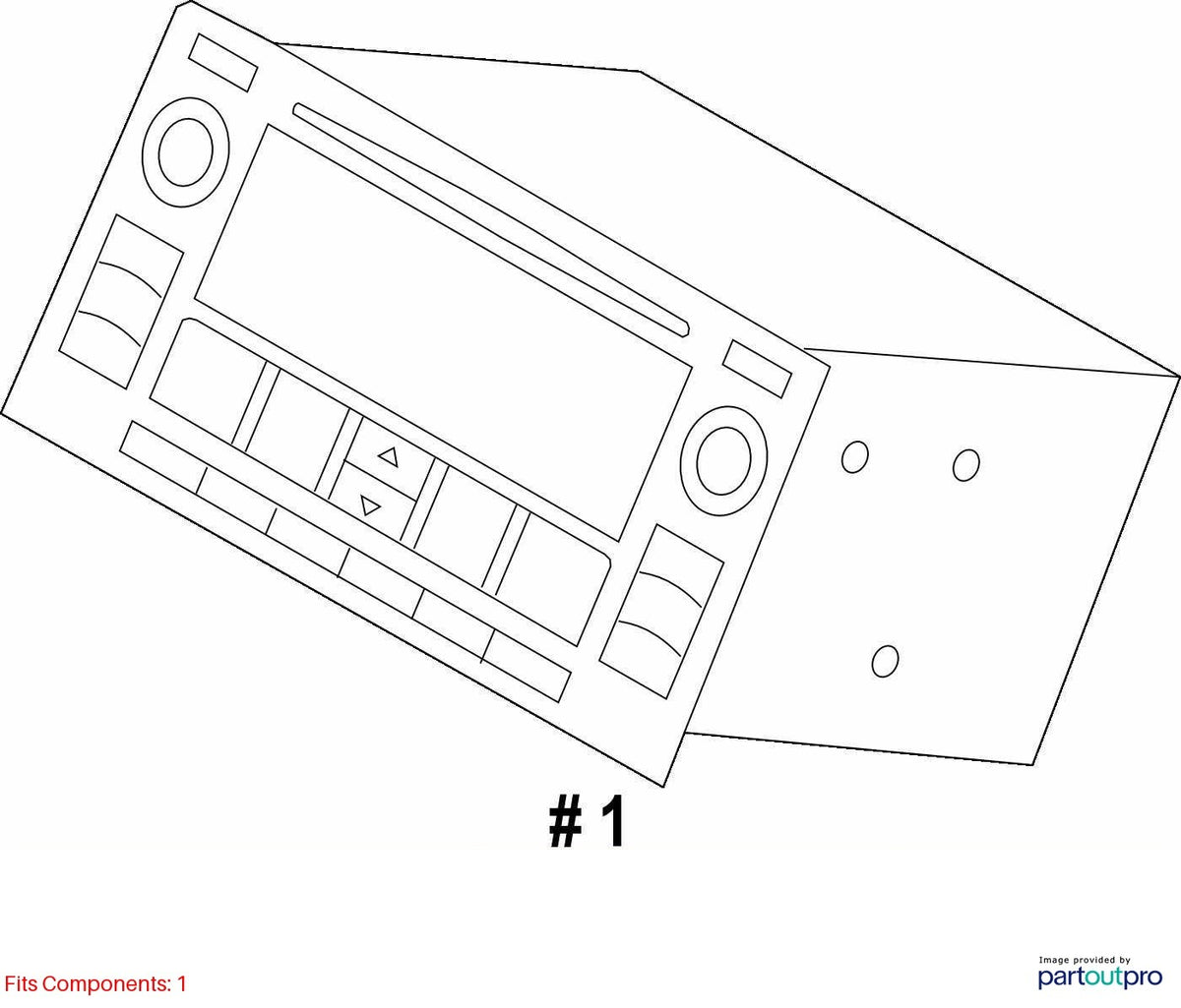 2012-2014 Subaru Impreza Clarion Radio Receiver CD Player Stereo OEM 86201FJ620