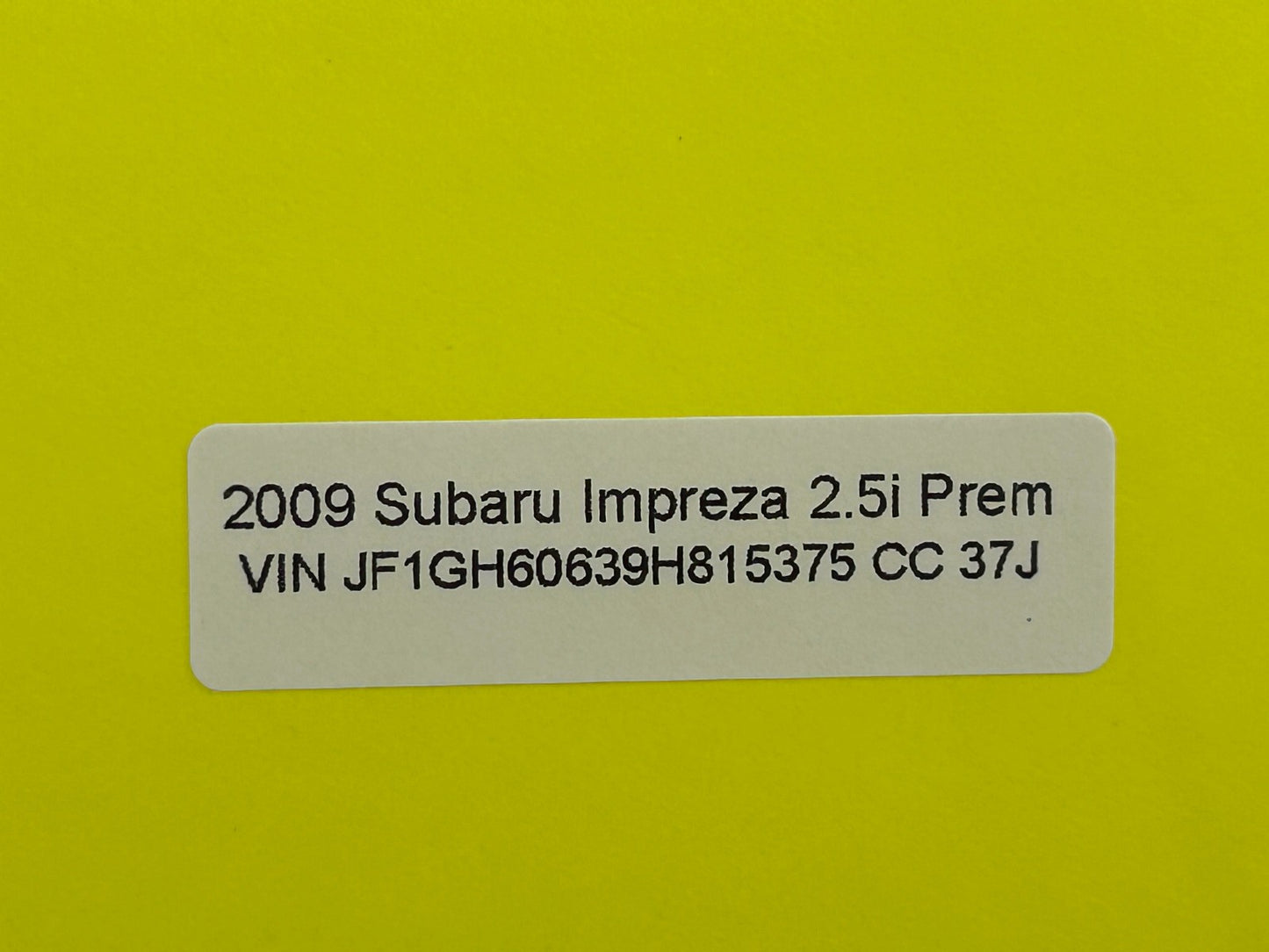 2008-2010 Subaru Impreza Steering Column Trim Shroud Black Bezel Cover OEM
