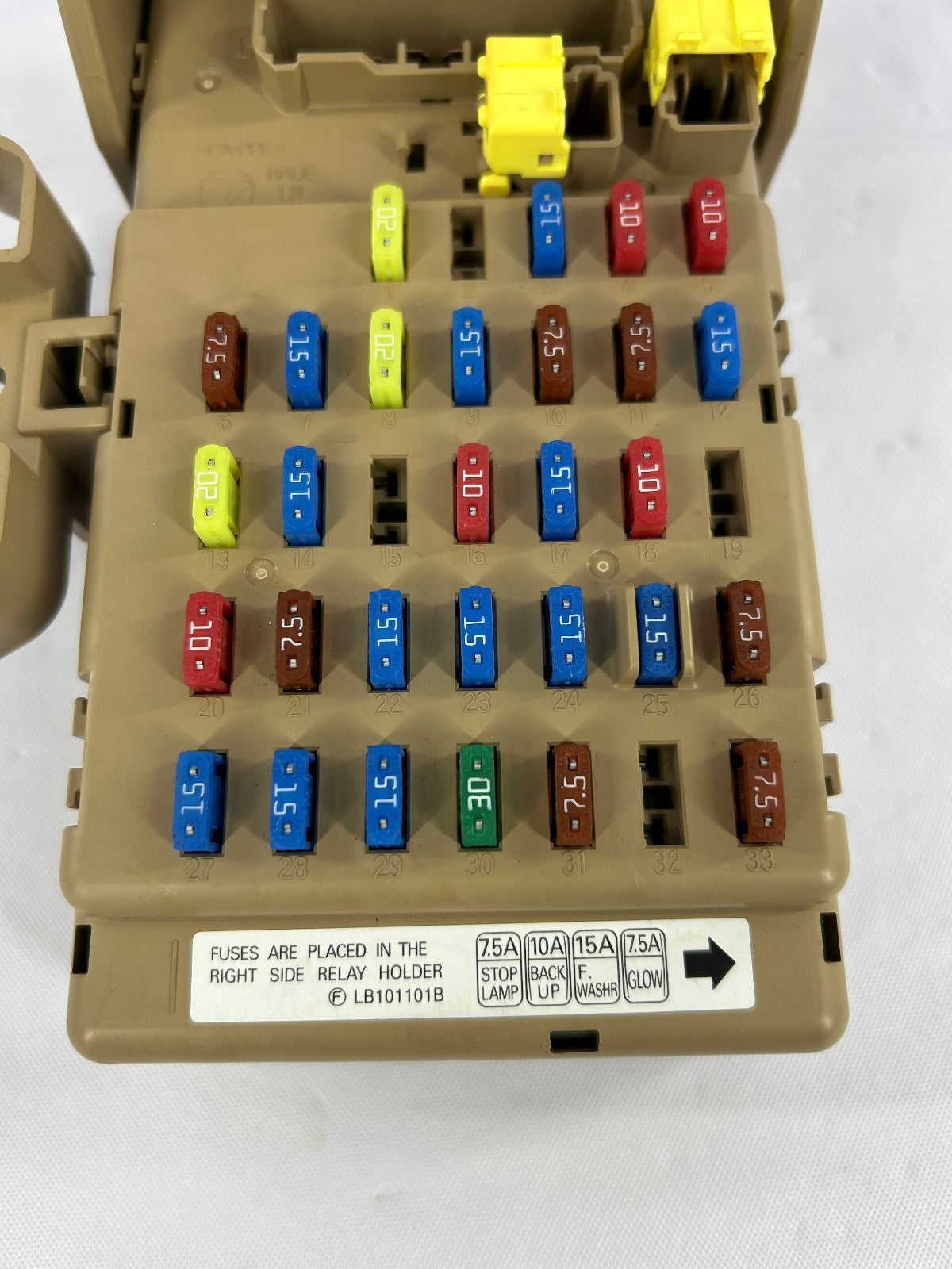 2008-2010 Subaru Impreza Premium Dash Fuse Relay Junction Box 82201FG010 OEM