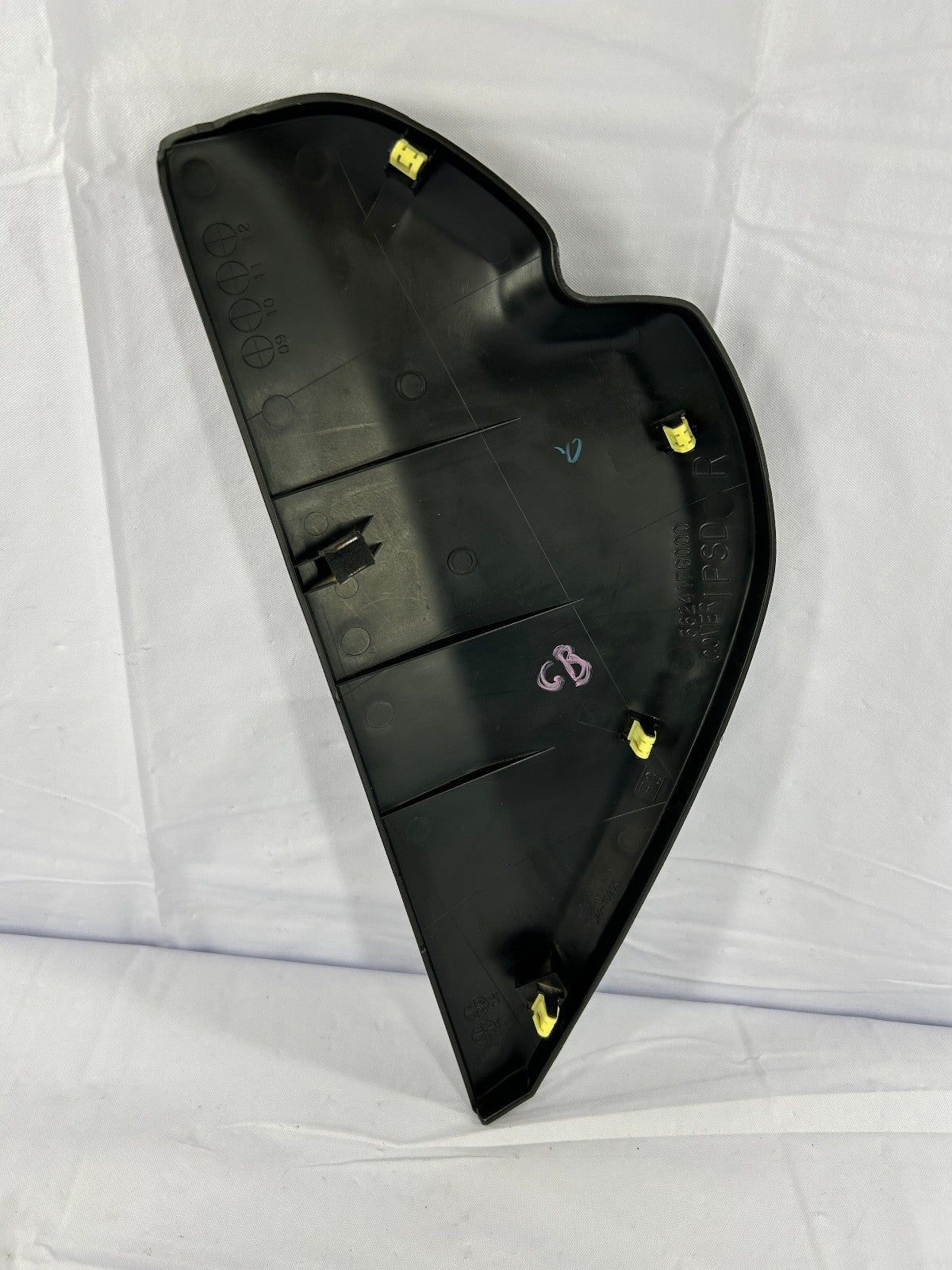 2008-2010 Subaru Impreza & WRX Right Dashboard End Cap Black Trim Dash Cover OEM