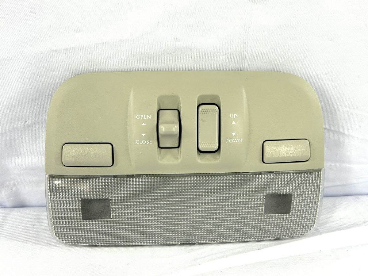 08-09 Subaru Impreza Overhead Map Dome Light & Sunroof Switch OEM 84621AE020ME