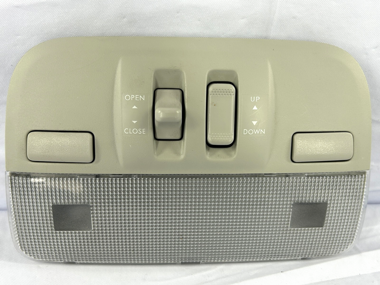 2008-2009 Subaru Impreza Overhead Map Dome Light Lamp & Sunroof Switch OEM