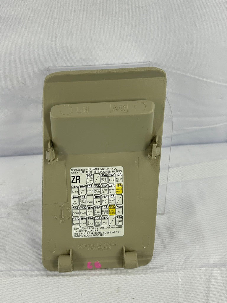 2008-2014 Subaru Impreza Outback Sport Dash Fuse Map Cover Storage Pocket Tray