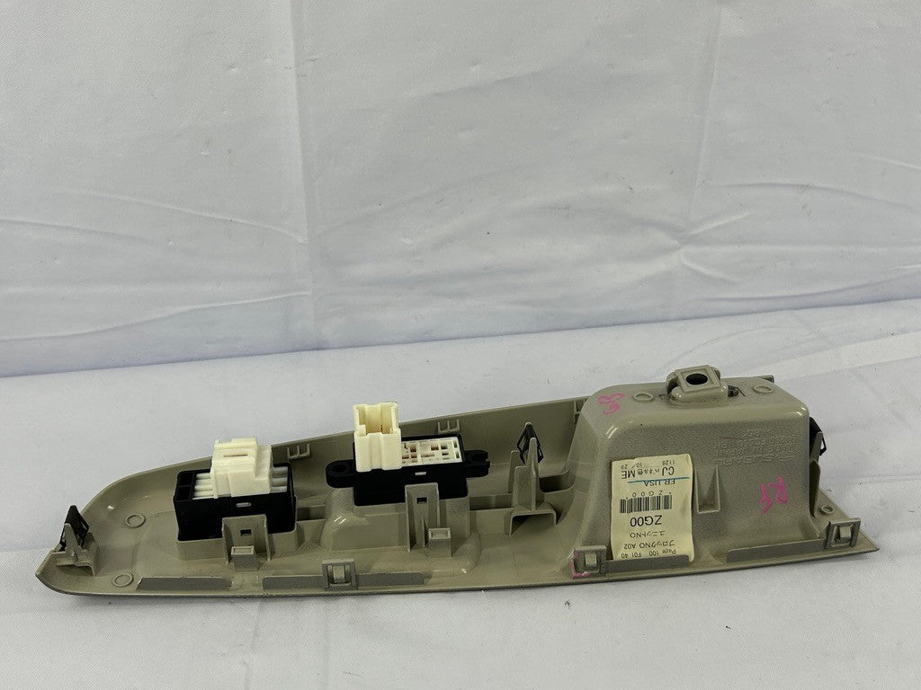 2008-2010 Subaru Impreza Front Right Door Window Control Switch With Trim OEM