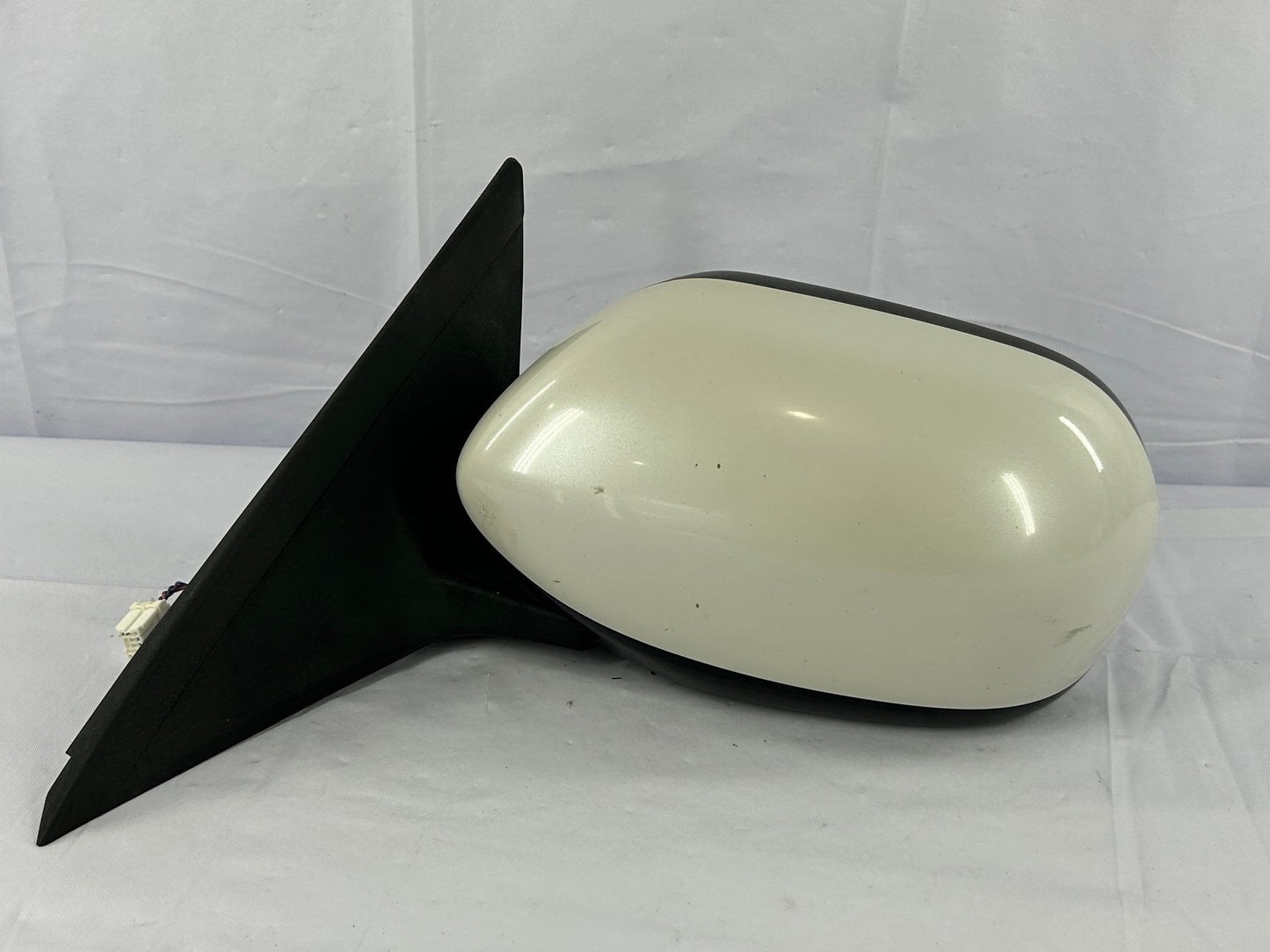 2008-2010 Subaru Impreza Left Side View 3-WIRE Mirror 37J White Not Heated OEM