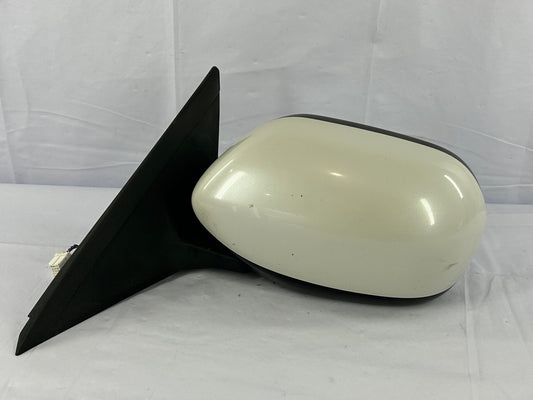 2008-2010 Subaru Impreza Left Side View 3-WIRE Mirror 37J White Not Heated OEM