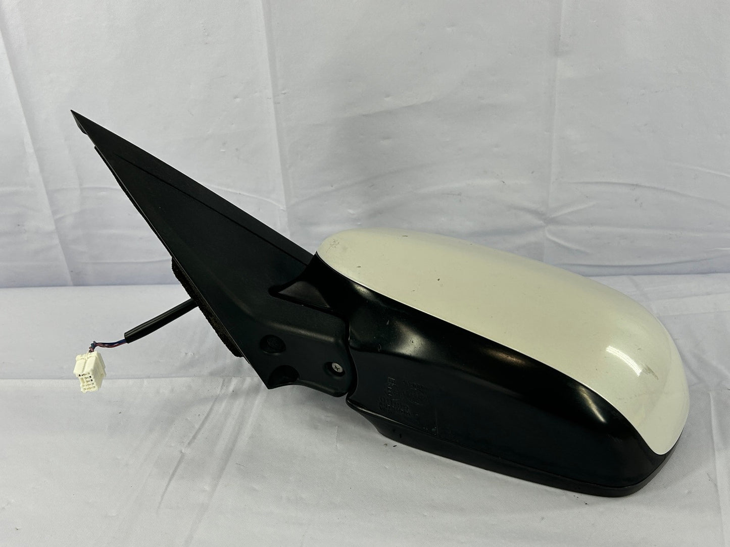 2008-2010 Subaru Impreza Left Side View 3-WIRE Mirror 37J White Not Heated OEM