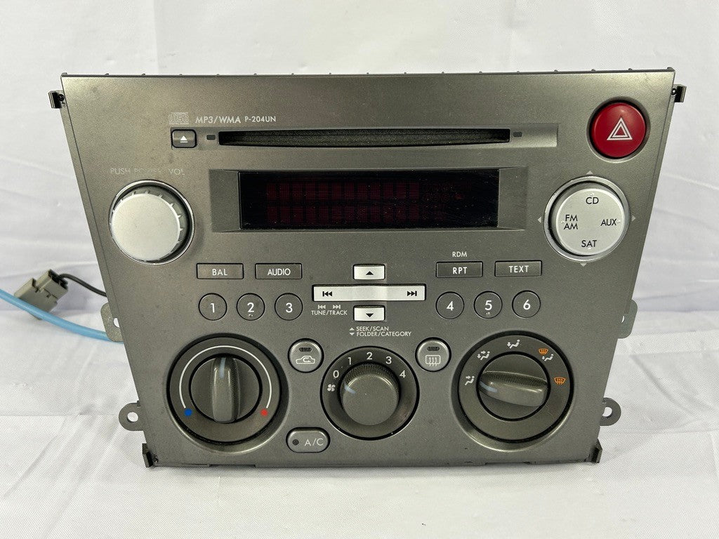 2007-2009 Subaru Legacy Outback Stereo Radio Climate Control 86201AG69B Bezel