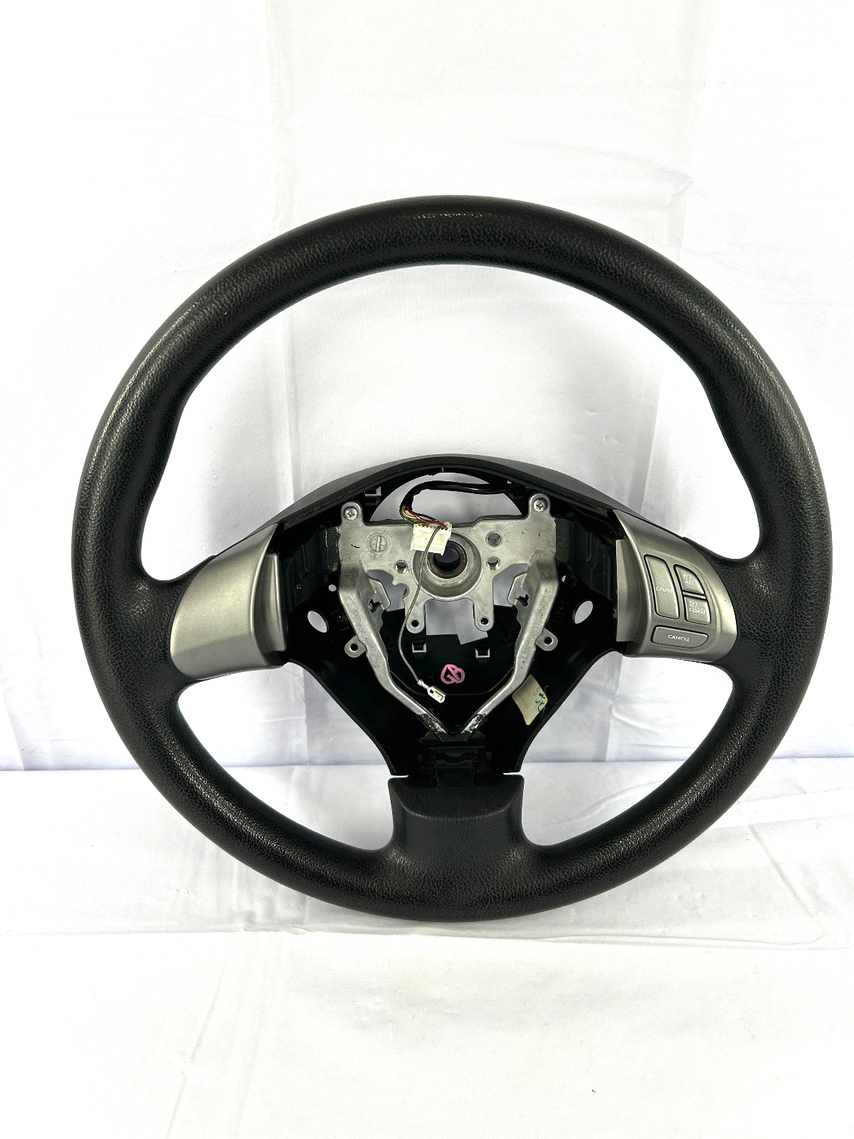 2008-2009 Subaru Legacy Outback Vinyl Steering Wheel & Cruise Control Black OEM
