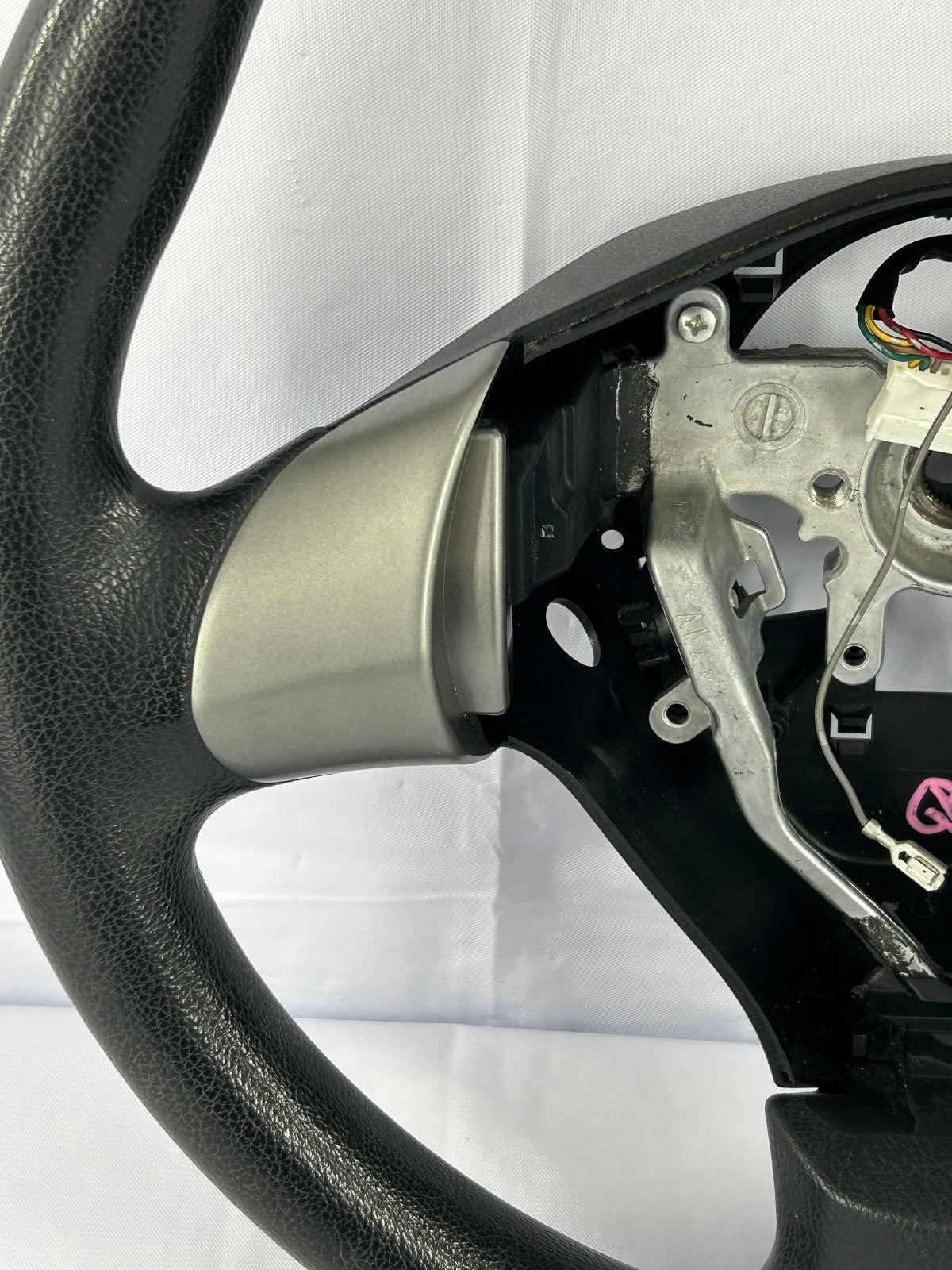 2008-2009 Subaru Legacy Outback Vinyl Steering Wheel & Cruise Control Black OEM