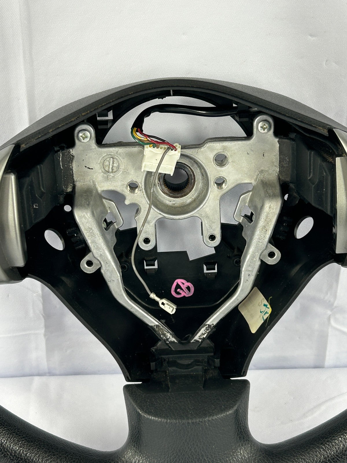 2008-2009 Subaru Legacy Outback Vinyl Steering Wheel & Cruise Control Black OEM