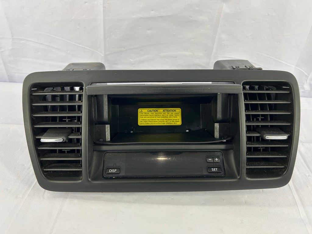 2007-2009 Subaru Outback Center Vent Cubby Clock Display 66060AG05B OEM