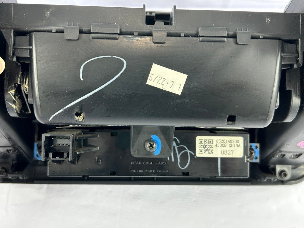2007-2009 Subaru Outback Center Vent Cubby Clock Display 66060AG05B OEM