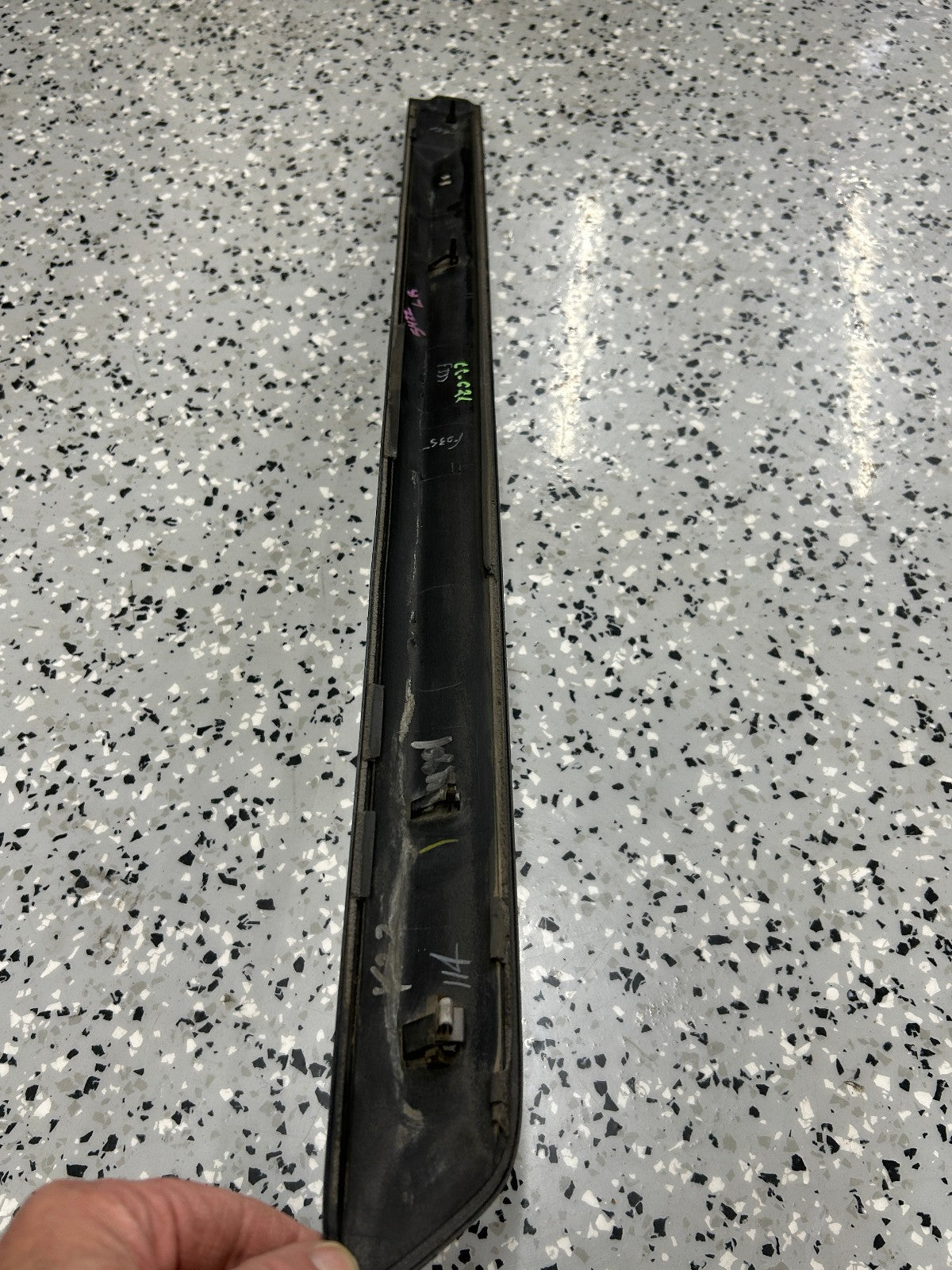 2005-2009 Subaru Outback Rear Left Door Molding Protector Bronze OEM