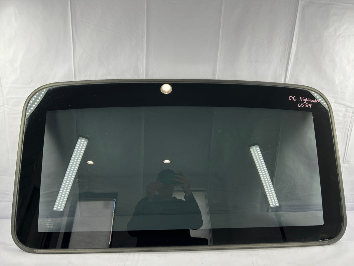 2004-2013 Toyota Highlander Sun Roof Sunroof Window Glass Factory 63201-0E030