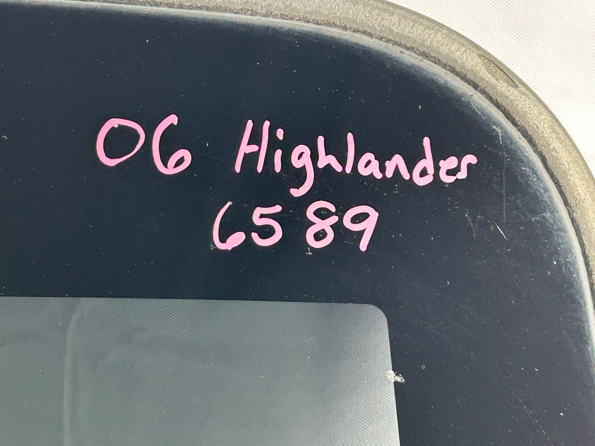 2004-2013 Toyota Highlander Sun Roof Sunroof Window Glass Factory 63201-0E030