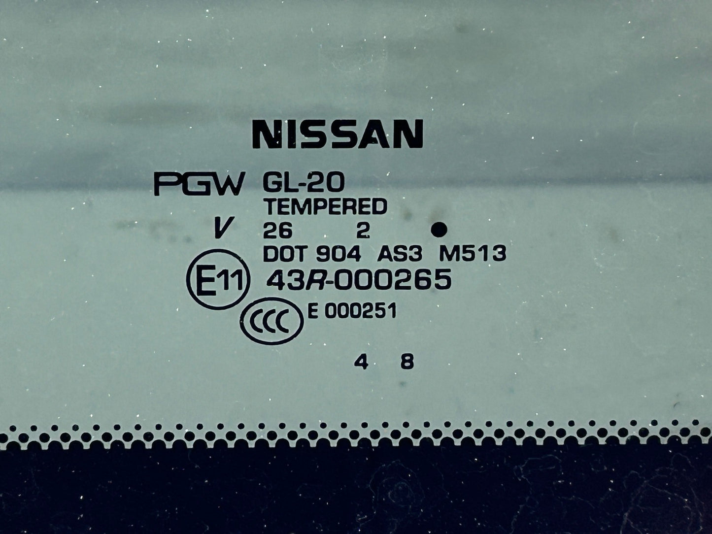 2005-2012 Nissan Pathfinder Sunroof Moonroof Sun Roof Glass 91210-3KA0A