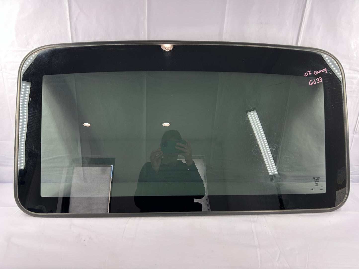 2007-2011 Toyota Camry Sunroof Glass Factory Used OEM 63201AA030