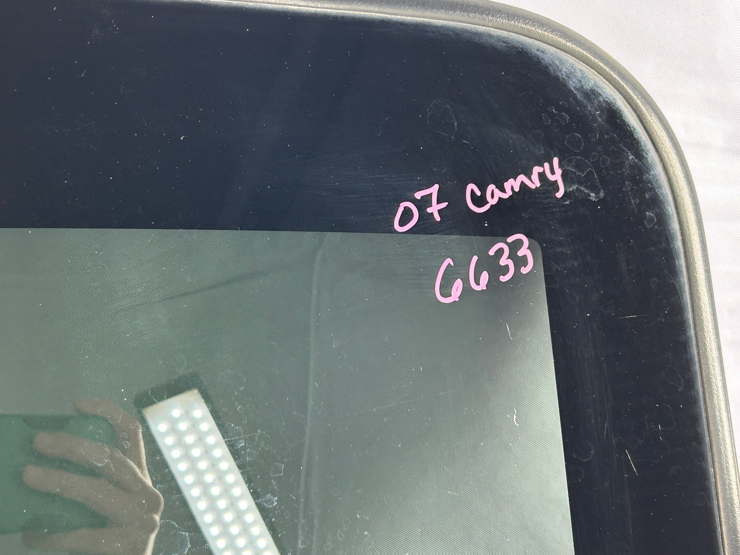 2007-2011 Toyota Camry Sunroof Glass Factory Used OEM 63201AA030