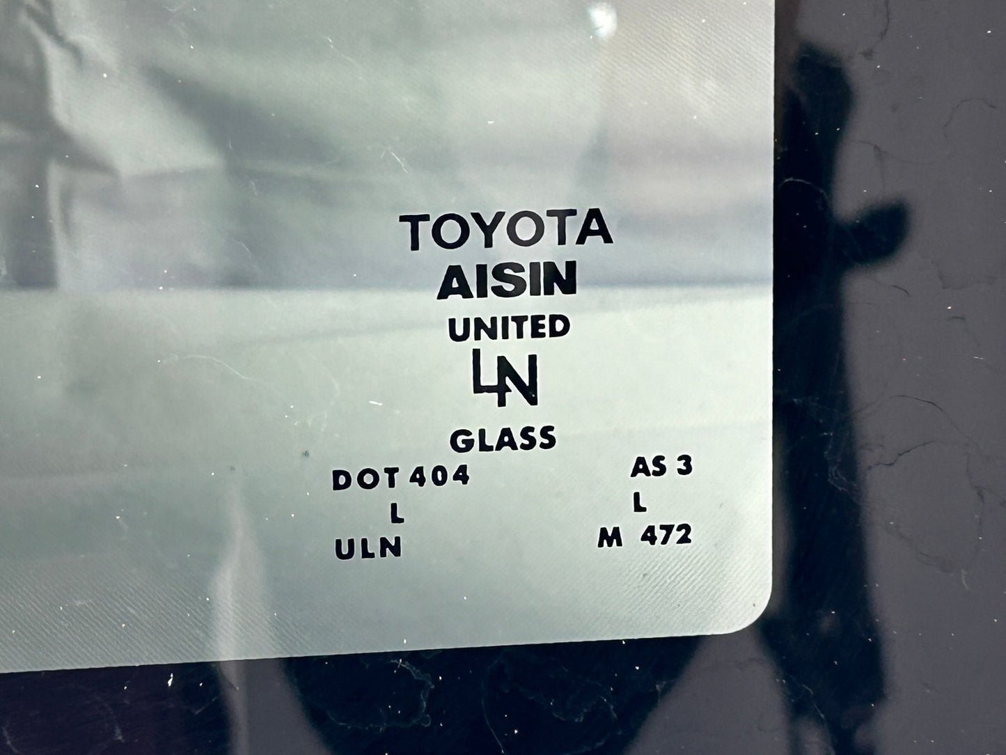 2007-2011 Toyota Camry Sunroof Glass Factory Used OEM 63201AA030