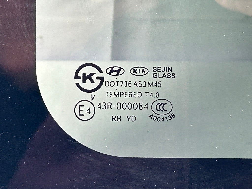 2014-2018 Kia Forte Sunroof Moonroof Window Glass OEM 81610-1R000