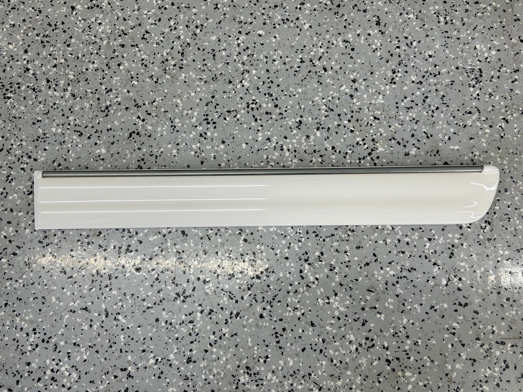2001-2004 Toyota Sequoia Left Rear Door Molding White OEM