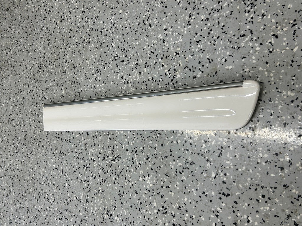 2001-2004 Toyota Sequoia Left Rear Door Molding White OEM