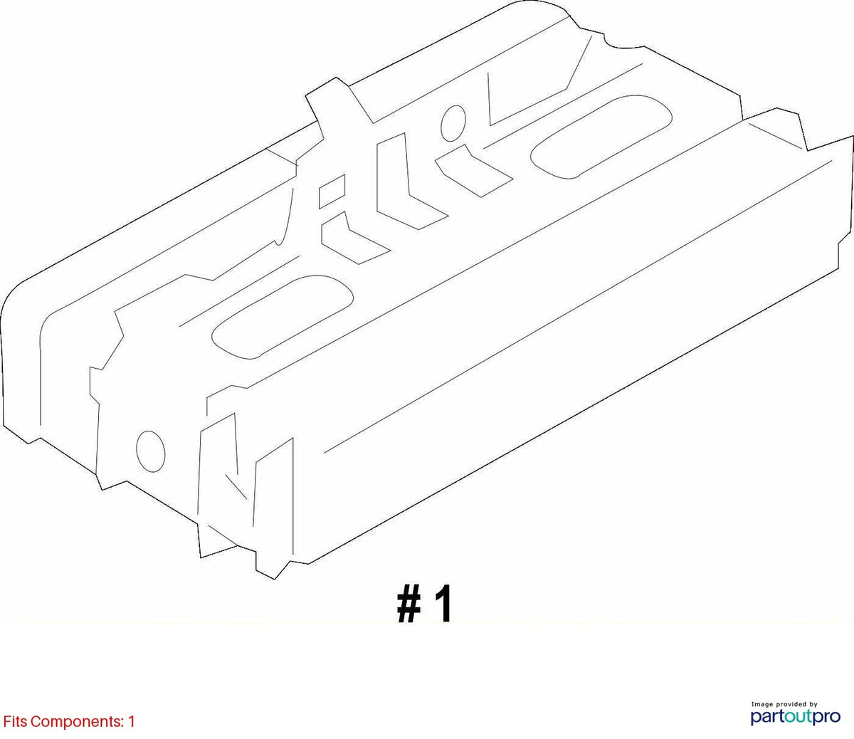 2008-2009 Subaru Outback Multifunction Integrated Anti-Theft Module 88281AG73A