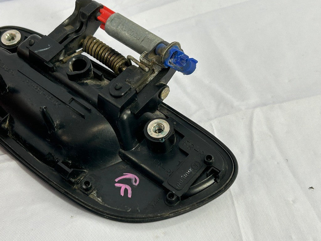 2005-2009 Subaru Outback Front Right Exterior Door Handle Black Assembly OEM