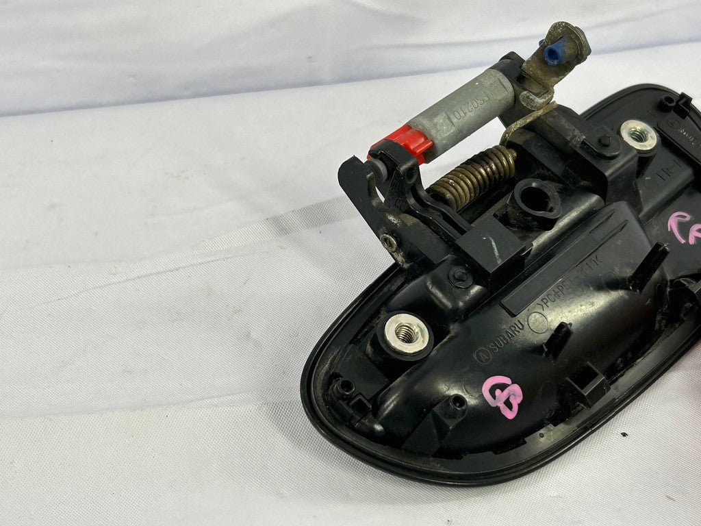 2005-2009 Subaru Outback Front Right Exterior Door Handle Black Assembly OEM