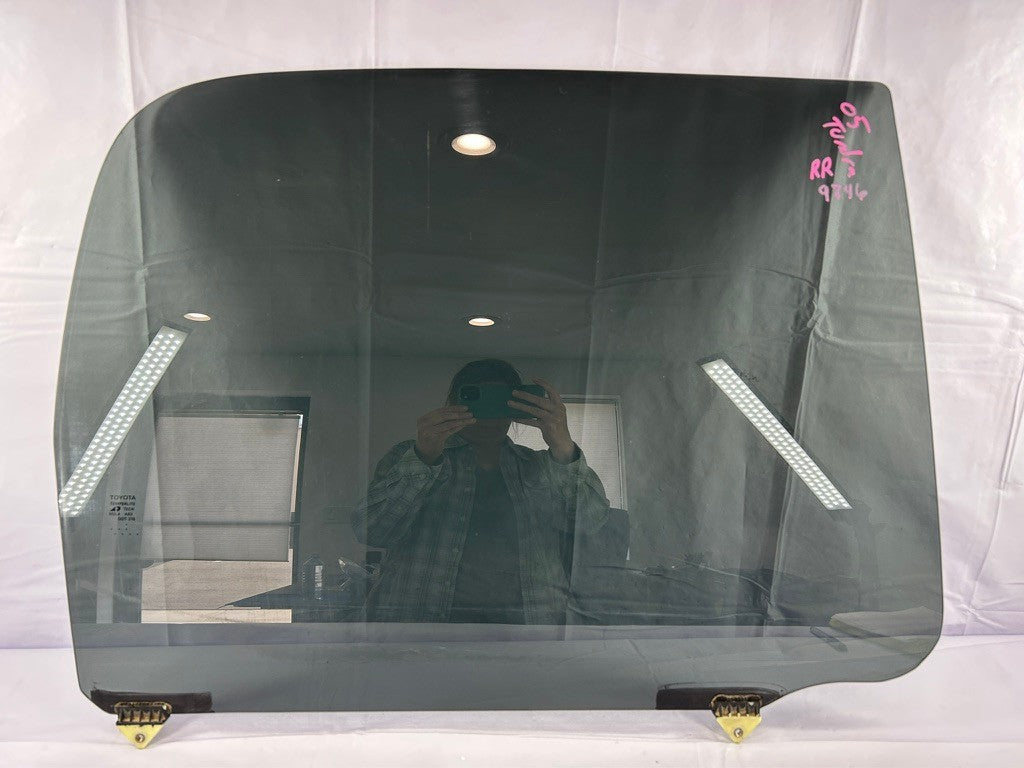 2004-2006 Toyota Tundra Double Cab Right Rear Window Glass OEM