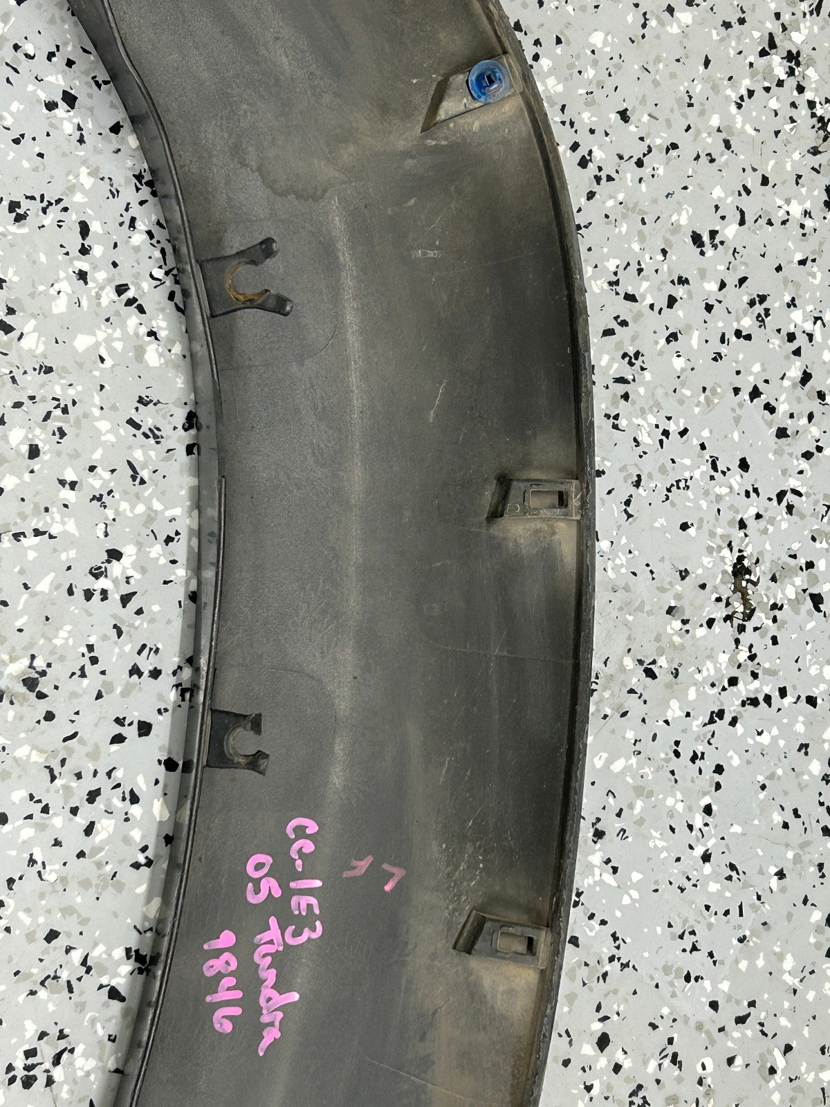 2001-2006 Toyota Tundra Left Front Wheel Flare Gray 1E3 OEM