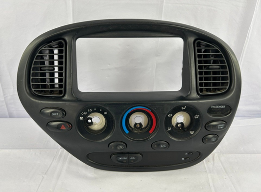 2005-2006 Toyota Tundra 4WD Radio Climate Control Bezel OEM