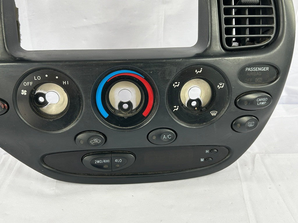 2005-2006 Toyota Tundra 4WD Radio Climate Control Bezel OEM
