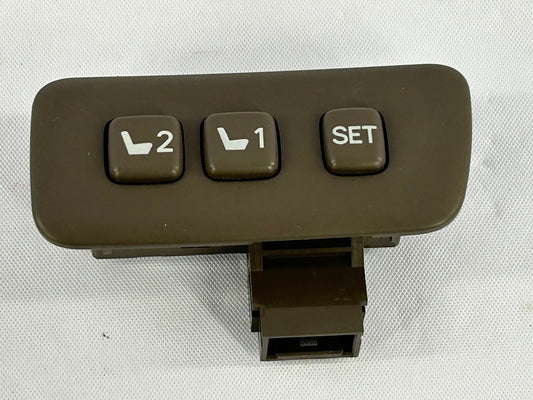 1998-2007 Lexus LX470 Front Driver Seat Position Memory Switch BROWN OEM