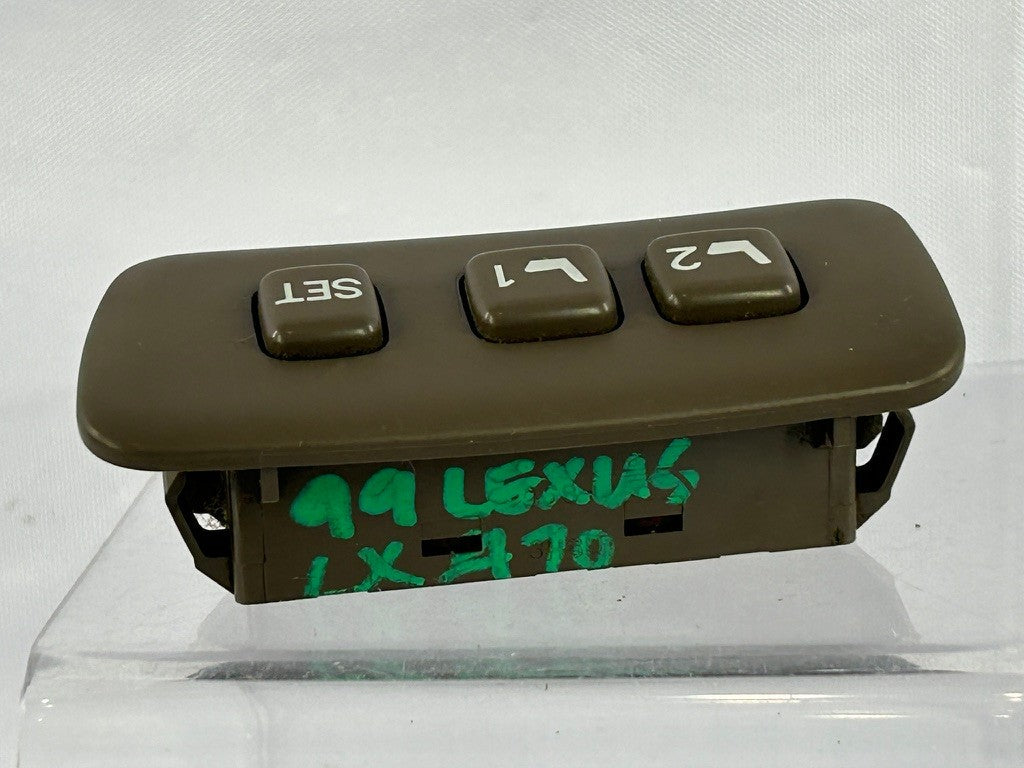 1998-2007 Lexus LX470 Front Driver Seat Position Memory Switch BROWN OEM