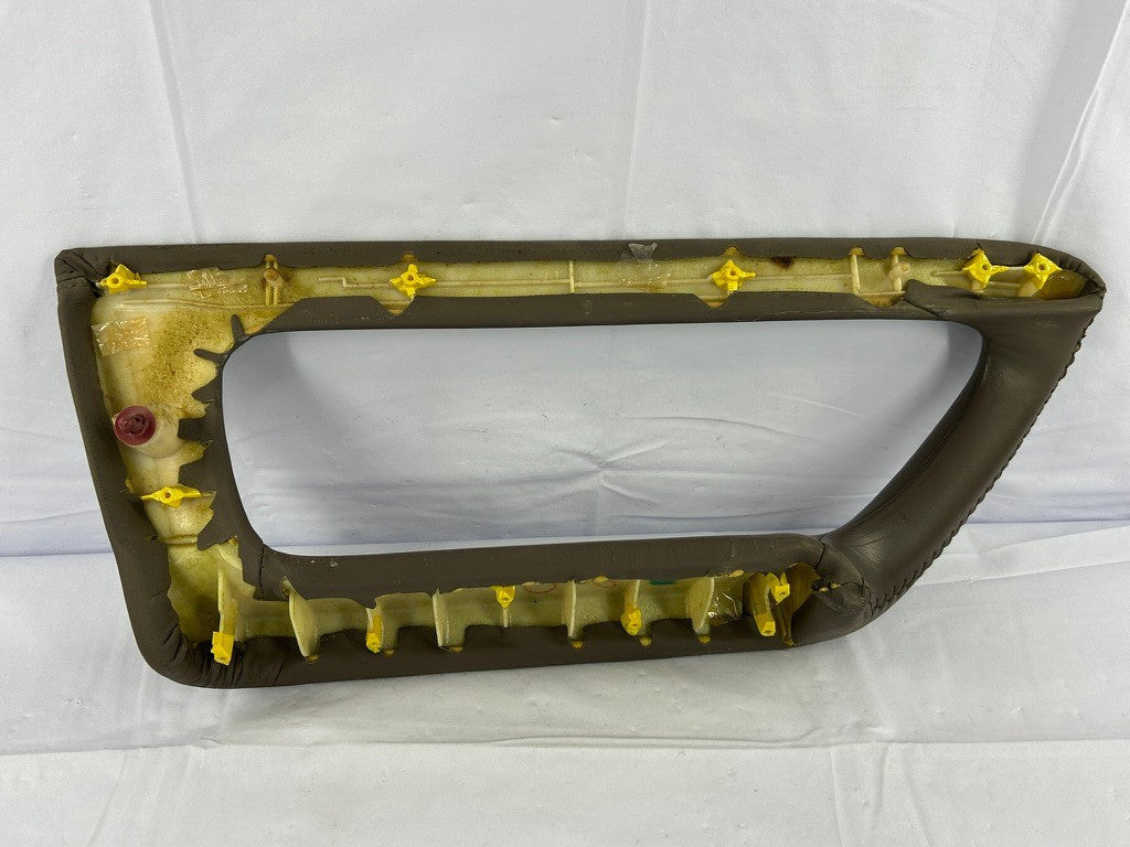 1998-2002 Lexus LX470 Right Rear Door Interior Trim Panel Armrest Brown OEM