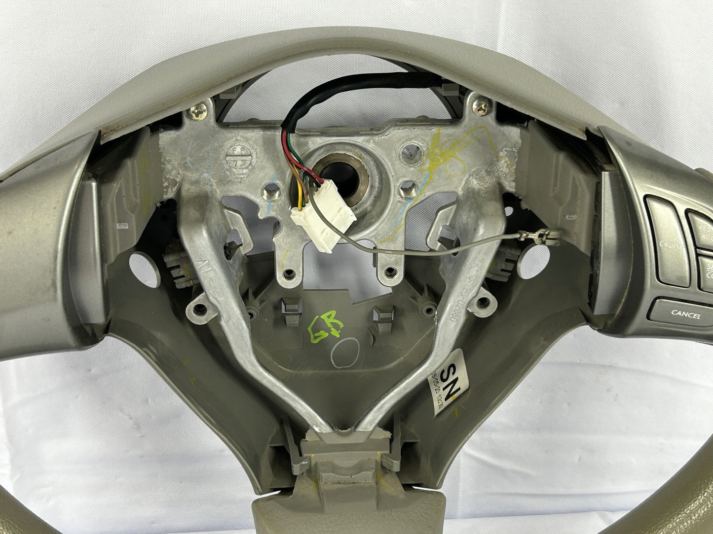2009-2013 Subaru Forester Steering Wheel & Cruise Control Gray Urethane OEM