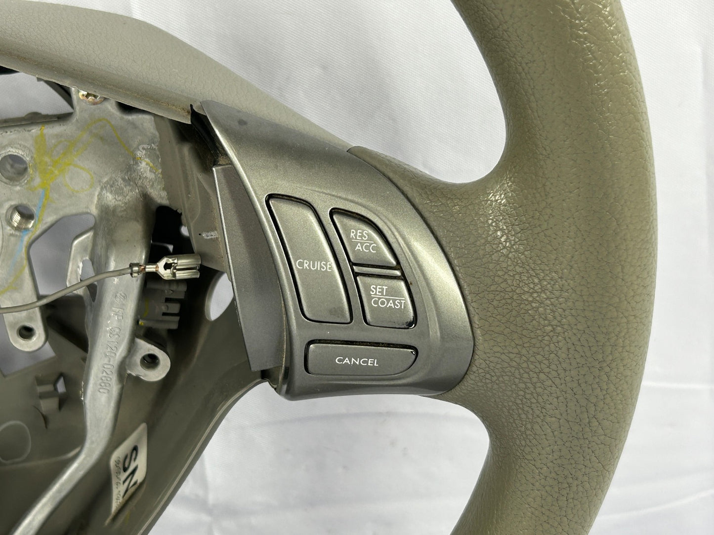 2009-2013 Subaru Forester Steering Wheel & Cruise Control Gray Urethane OEM