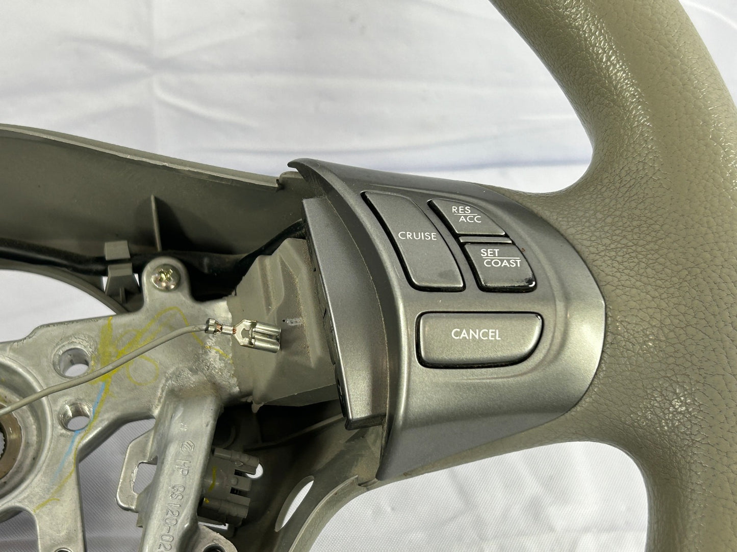 2009-2013 Subaru Forester Steering Wheel & Cruise Control Gray Urethane OEM