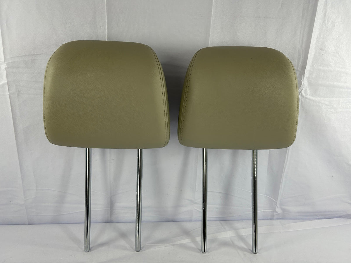 2011-2012 Subaru Legacy Front Leather Tan Head Rest Headrest OEM 64261AJ03AWJ