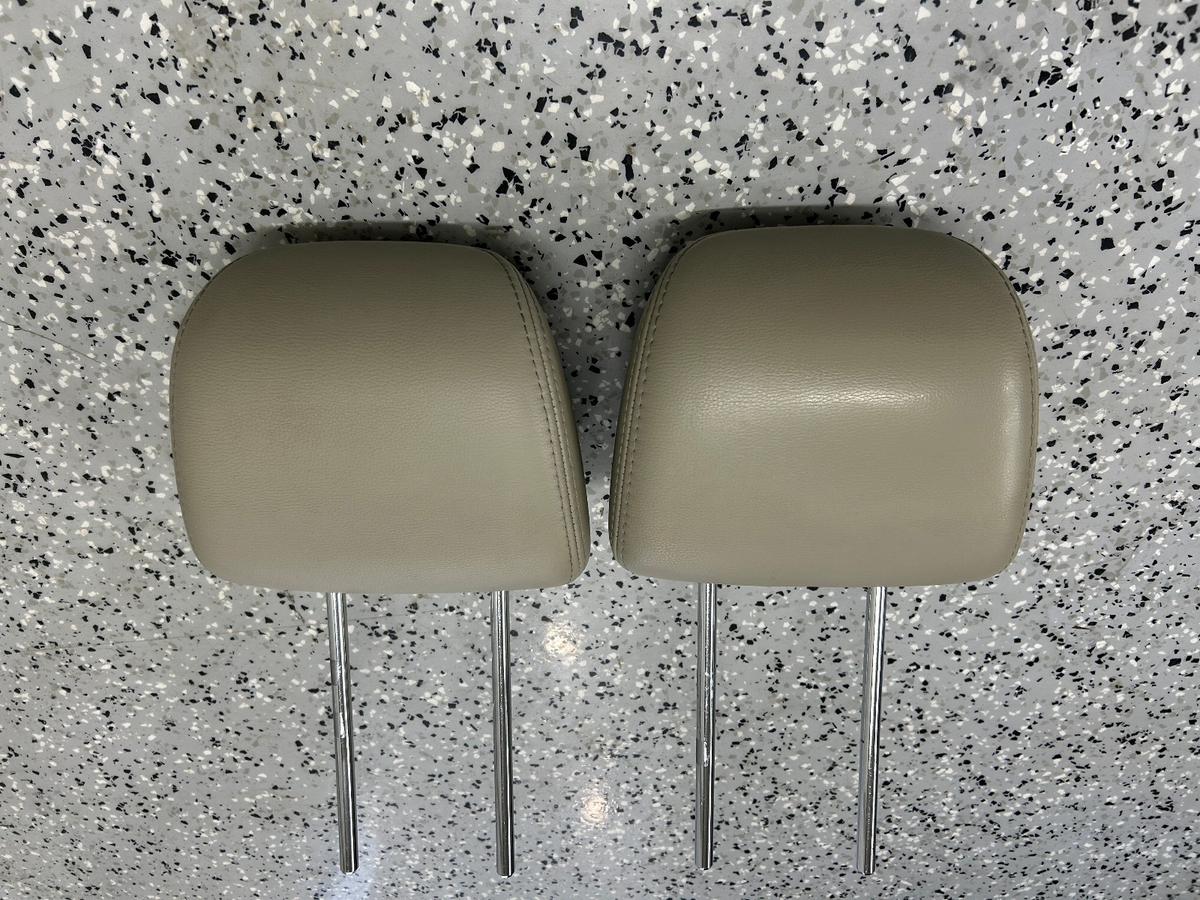 2011-2012 Subaru Outback Front Leather Tan Head Rest Headrest OEM 64261AJ03AWJ