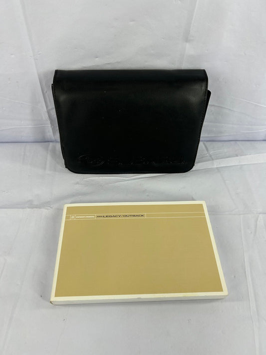 2007 Subaru Outback Owner's Manual Guide with Case OEM