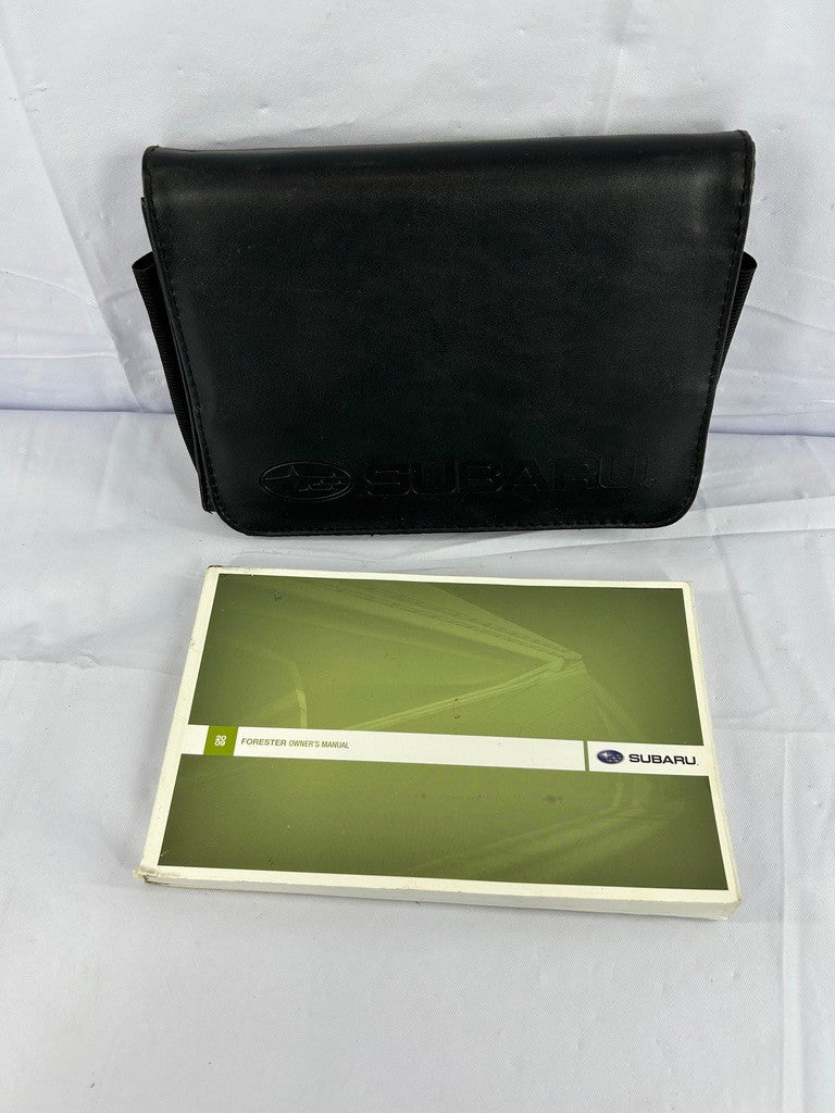 2009 Subaru Forester Owner's Manual Guide with Case OEM - Used