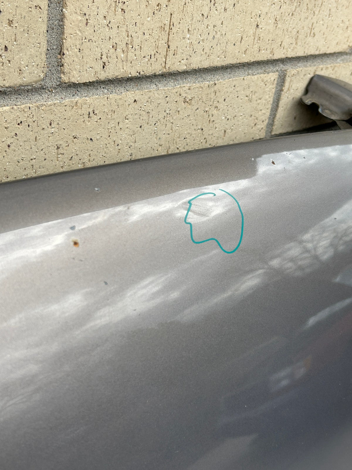 1998-2007 Lexus LX470 Hood Panel 1C2 Smoky Topaz Mica OEM 5330160520