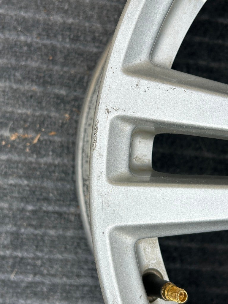 2012-2016 Subaru IMPREZA Wheel 17x7 Alloy 15 Spoke Light Silver OEM