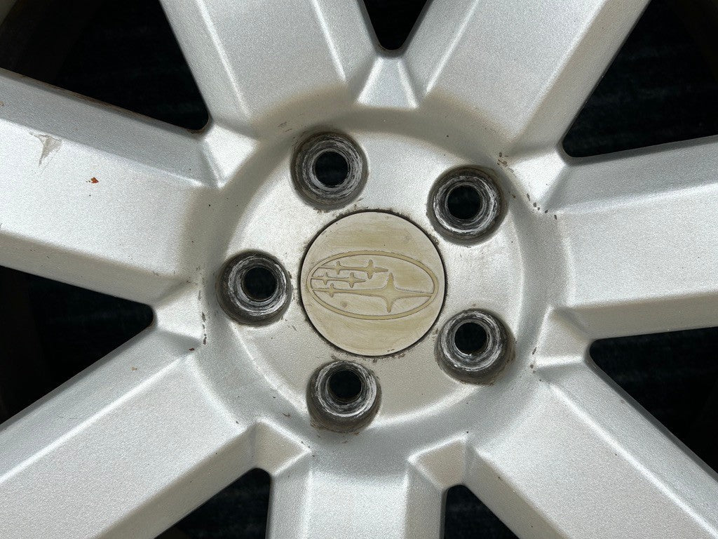 2008-2009 Subaru Legacy Alloy 7 Spoke 17x7J 17-inch Wheel Rim 5-Bolt OEM