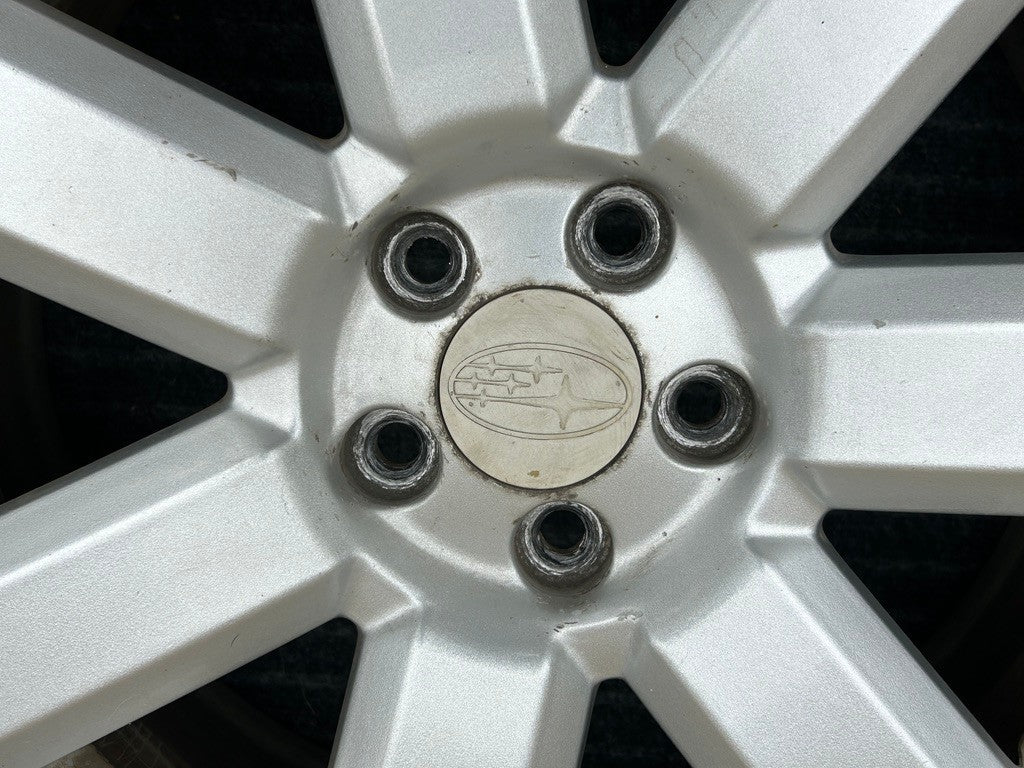 2008-2009 Subaru Legacy Alloy 7 Spoke 17x7J 17-inch Wheel Rim 5-Bolt OEM